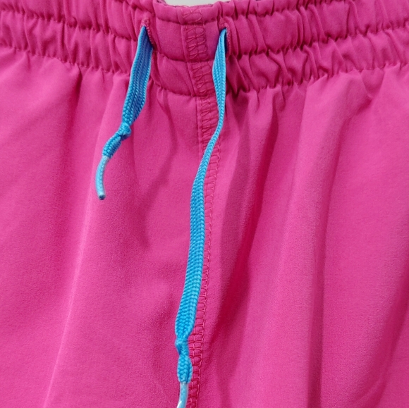 Nike Women's Size Medium Shorts Magenta Pink and Bright Blue Running Short - Picture 4 of 10
